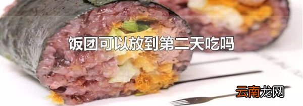 饭团可以放到第二天吃吗