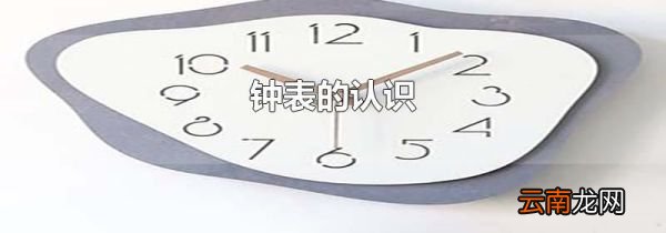 钟表的认识