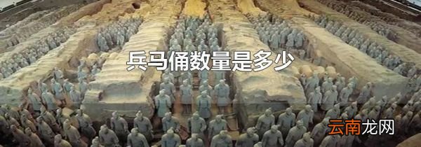 兵马俑数量是多少
