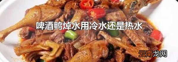 啤酒鸭焯水用冷水还是热水