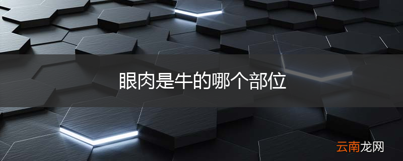 眼肉是牛的哪个部位