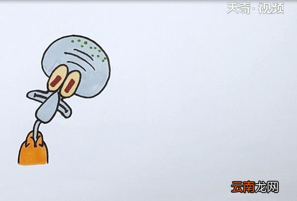 章鱼哥简笔画