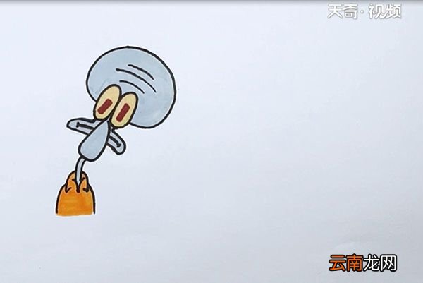 章鱼哥简笔画