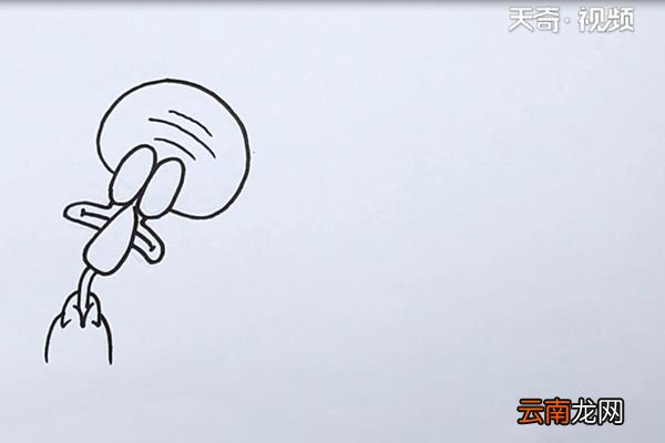 章鱼哥简笔画