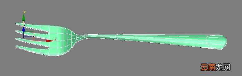3DMAX设计出叉子建模的操作步骤