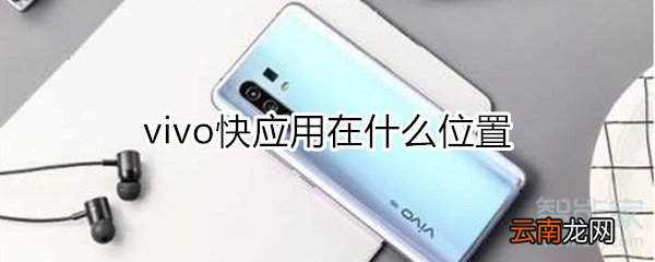 vivo快应用在什么位置