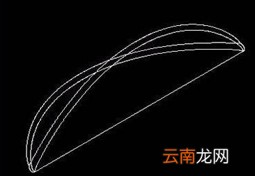 CAD制作出一个橄榄球详细操作步骤