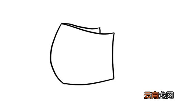 一次性口罩简笔画怎么画 口罩简笔画