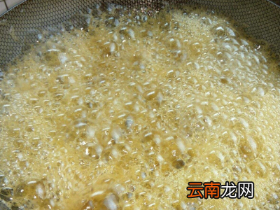 花生油炸丸子起泡沫怎么办