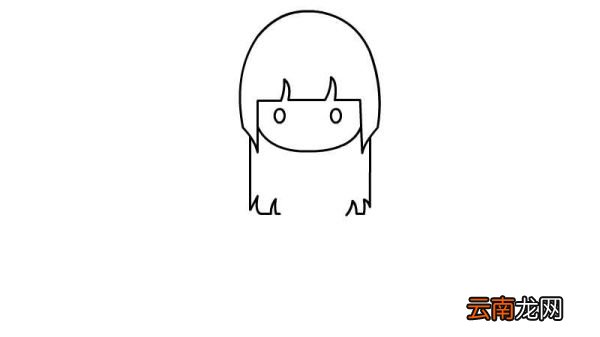 女孩的简笔画女孩的简笔画画法