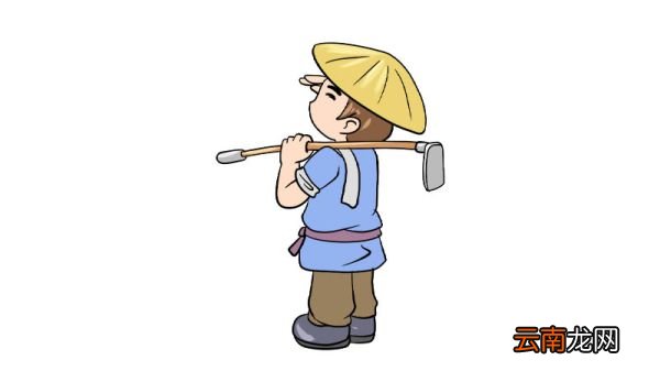 农民的简笔画该怎么画农民的简笔画步骤