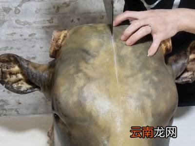 生牛头怎么劈开简单的方法