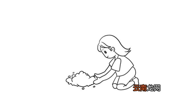植树节图片简笔画怎么画植树节图片简笔画的教程