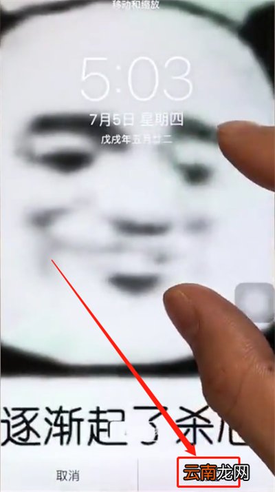 苹果6plus中设置墙纸的简单步骤