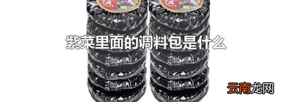 紫菜里面的调料包是什么