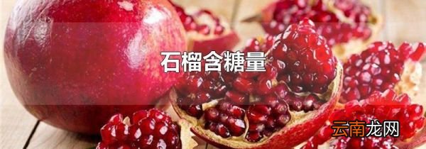 石榴含糖量