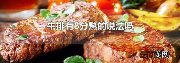 牛排有8分熟的说法吗