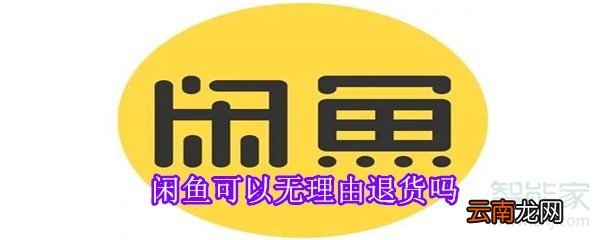 闲鱼可以无理由退货吗