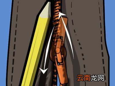 书包拉链分开了怎么修