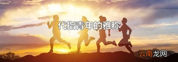 代指青年的雅称
