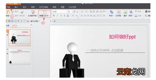 WPS Office制作PPT的具体操作方法