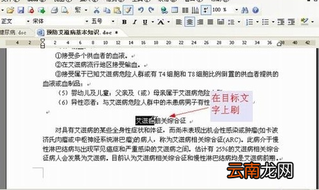 WPS跨文档应用格式刷详细操作步骤
