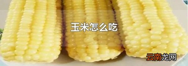 玉米怎么吃