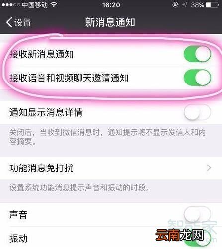苹果手机收不到微信消息是怎么回事