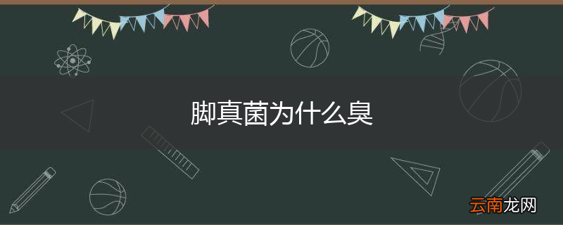 脚真菌为什么臭