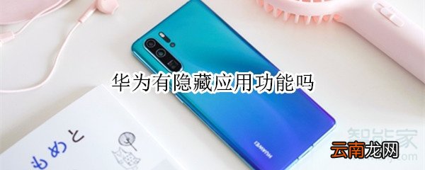 华为有隐藏应用功能吗