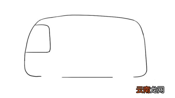 公交车简笔画 公交车的画法