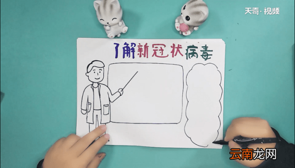 冠状病毒的手抄报 冠状病毒的手抄报怎么画