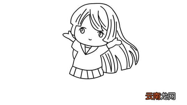 女生简笔画可爱女生简笔画可爱怎么画