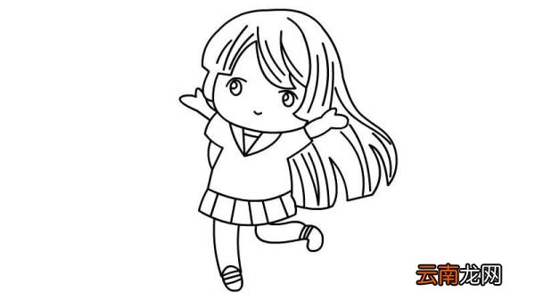女生简笔画可爱女生简笔画可爱怎么画