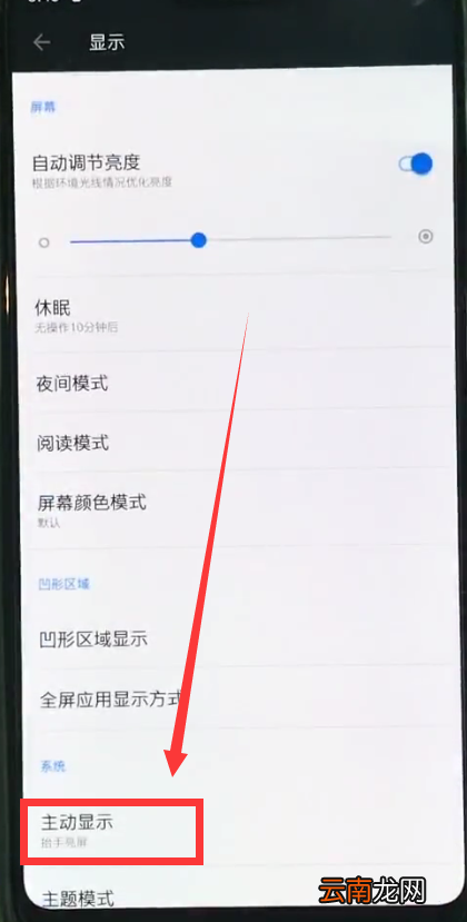 一加6中开启抬手亮屏的操作步骤