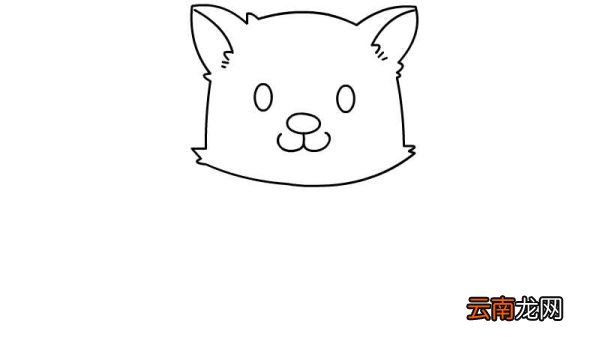 狗简笔画 狗的画法