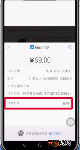 网易考拉分期付款的具体方法