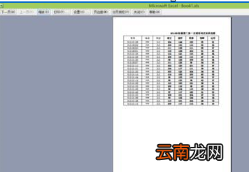 Excel设置打印格式具体操作步骤