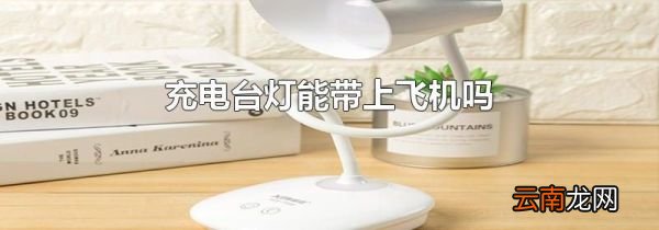 充电台灯能带上飞机吗