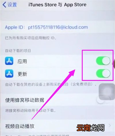 苹果6plus中关闭软件自动更新的简单步骤