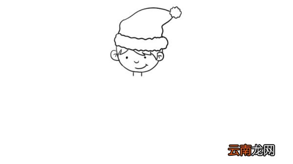 小孩装扮简笔画