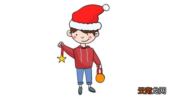 小孩装扮简笔画