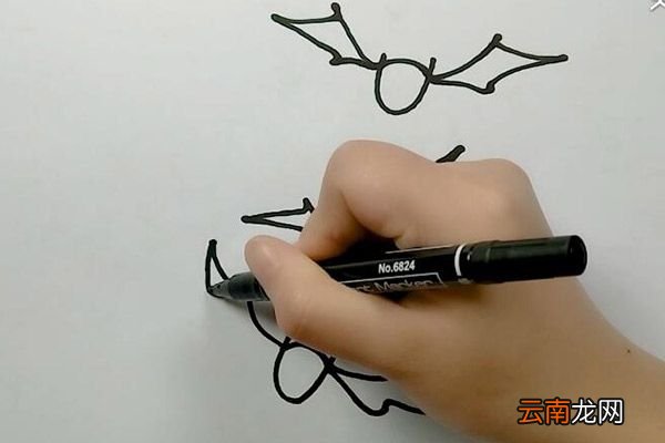 蝙蝠简笔画 蝙蝠怎么画