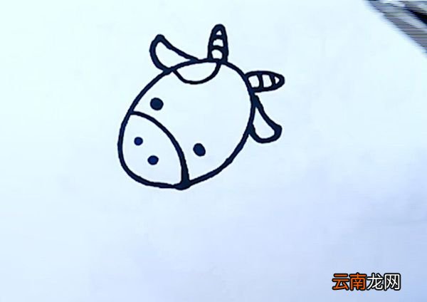奶牛简笔画奶牛的简笔画