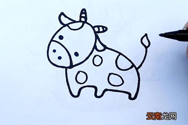 奶牛简笔画奶牛的简笔画