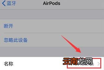 airpods如何改名字