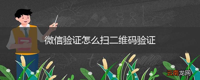 微信验证怎么扫二维码验证