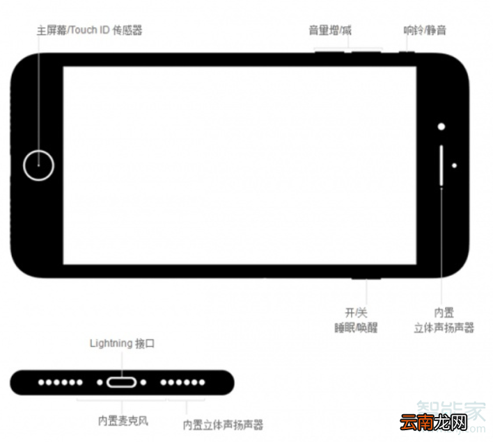 iphone7plus耳机孔在哪里