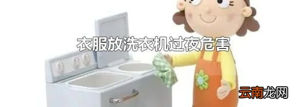 衣服放洗衣机过夜危害