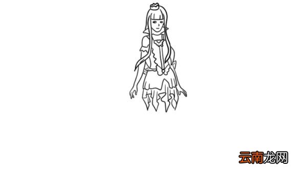 白光莹简笔画白光莹简笔画怎么画